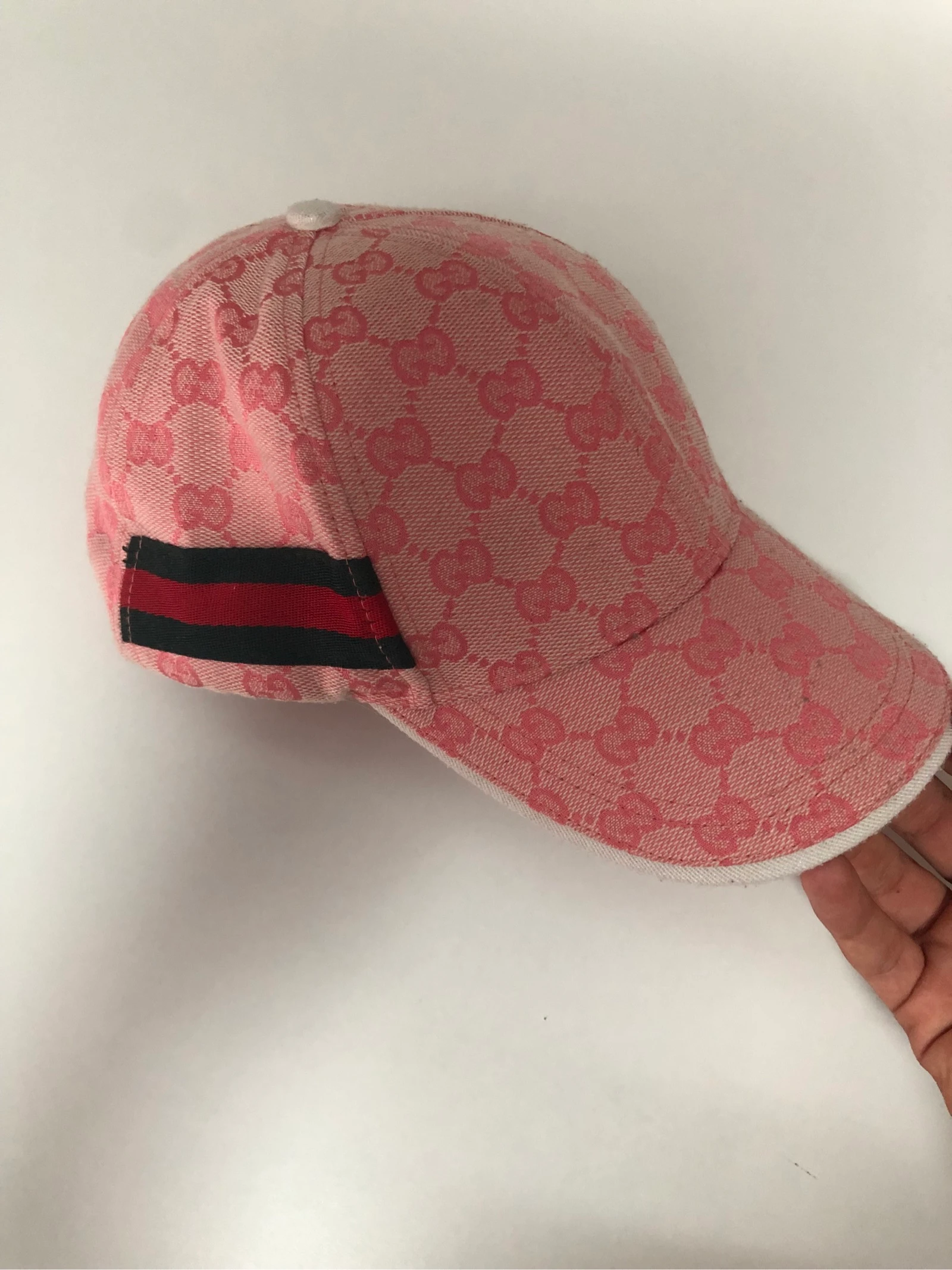 Gorra gucci rosa